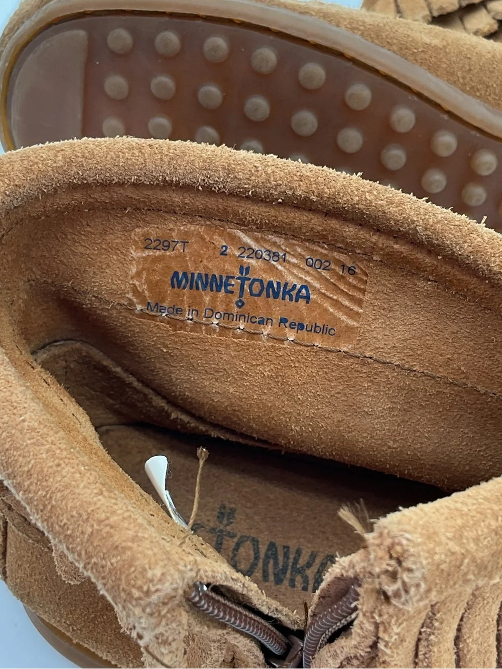 Minnetonka soft brown